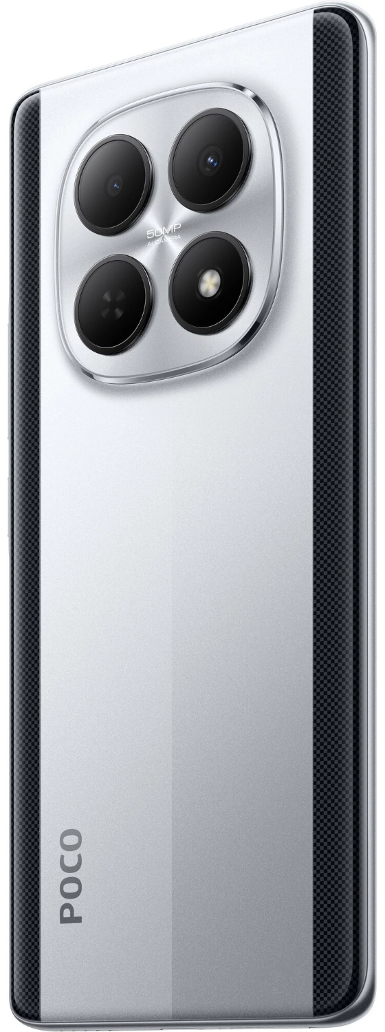 Смартфон POCO M8 8/512 Гб серебристый